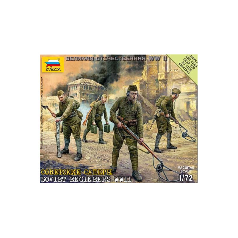 Soviet Engineers WWII  /small set/