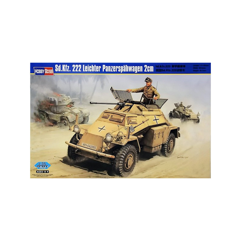 Sd.Kfz. 222 Leichter Panzerspähwagen 2cm