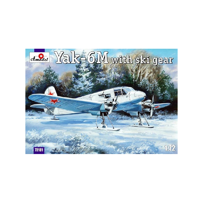 Yak-6M with ski gear