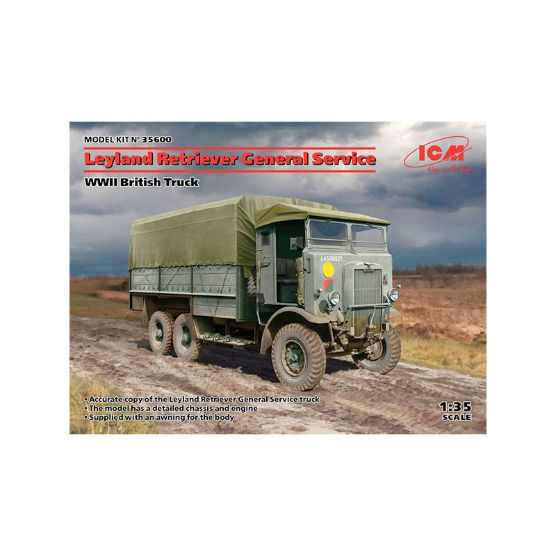 Leyland Retriever General Service WWII British Truck