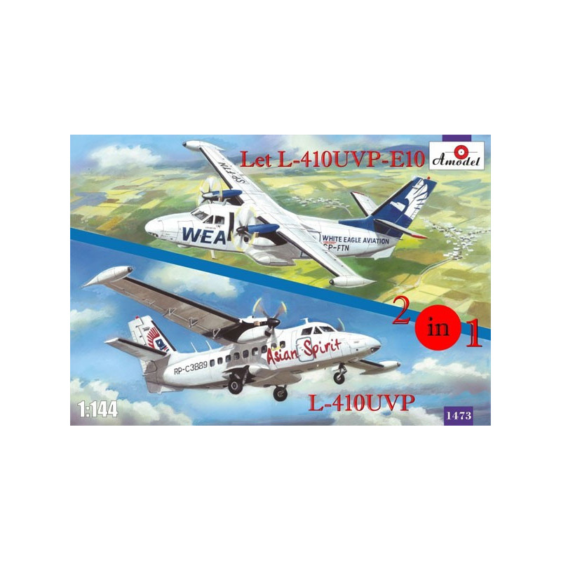 Let L-410UVP-E10 & L-410UVP aircraft (2 kits in box)