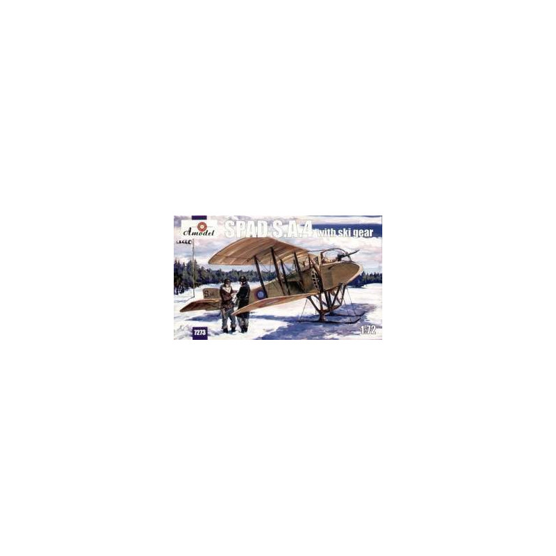 SPAD S.A.4 w/ski gears