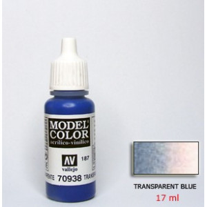 TRANSPARENT BLUE acrilic (17 ml)