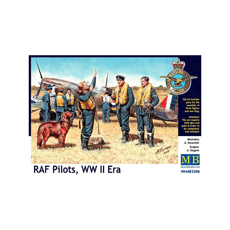 RAF pilots, WWII era