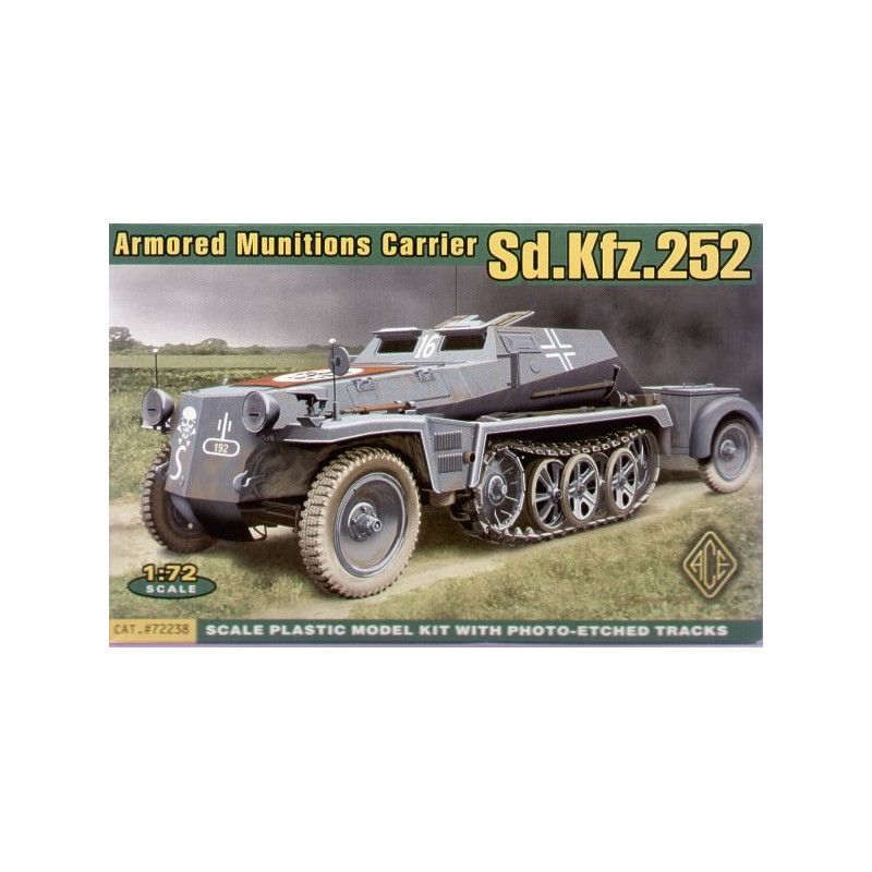 Sd.Kfz.252 German armored munitions carrier