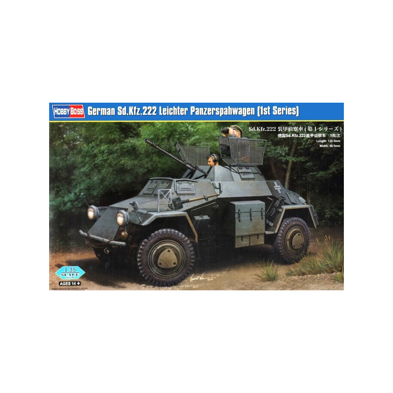 German Sd.Kfz.222 Leichter Panzerspahwagen (1st Series)