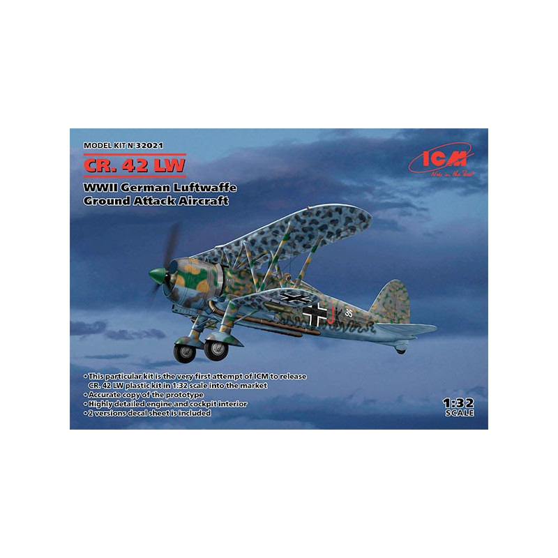 CR.42 LW WWII German Luftwaffe Ground Attack Aircraft