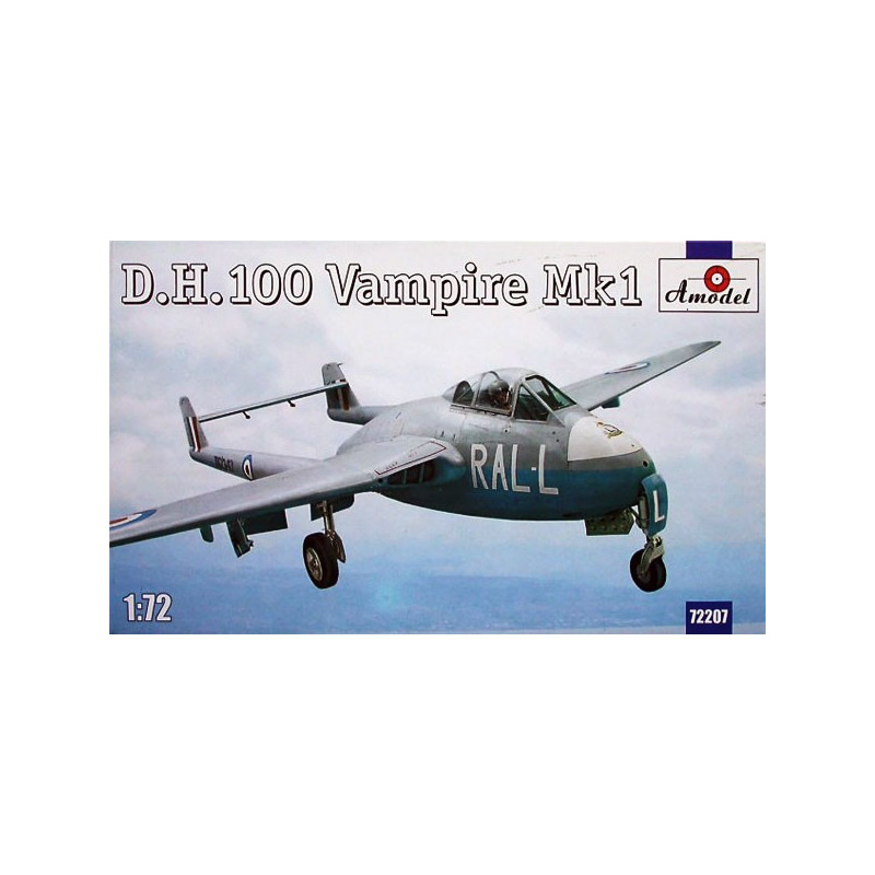 D.H.100 Vampire Mk1 RAF jet fighter