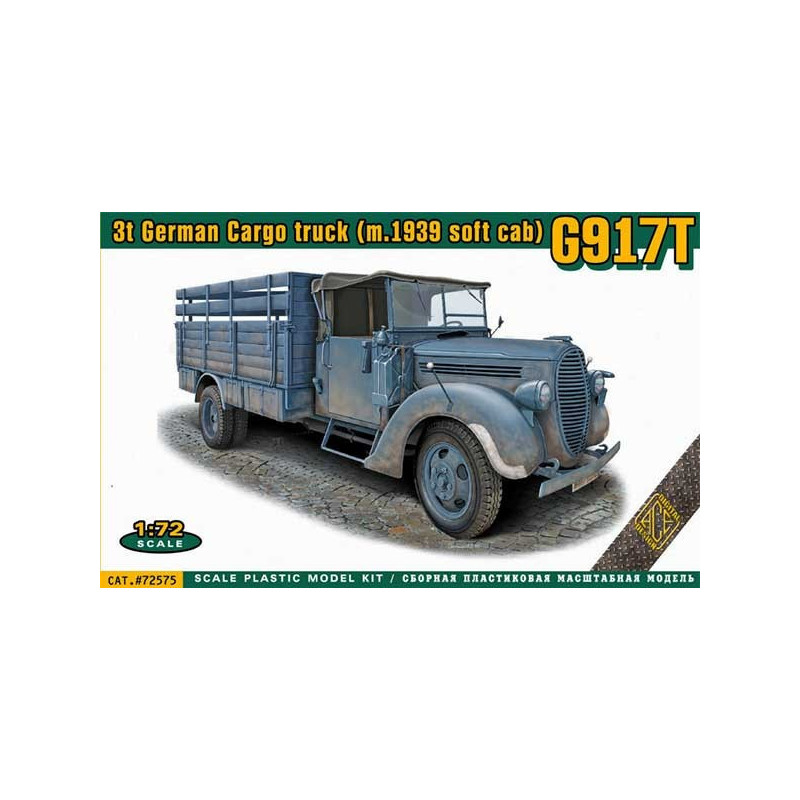 G917T 3t German Cargo truck (m.1939 soft cab)