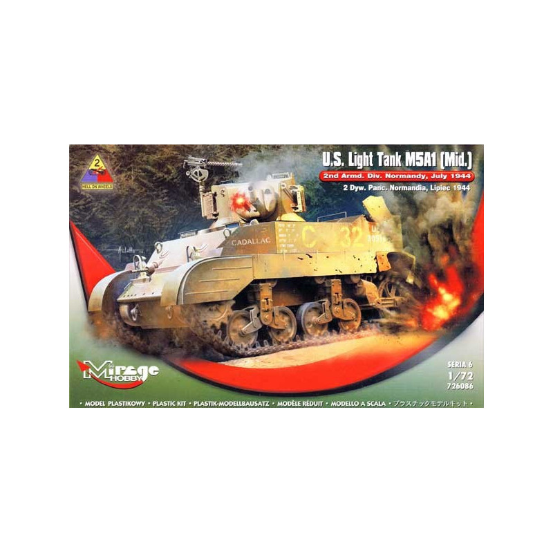 U.S. Light Tank M5A1 (Mid.)