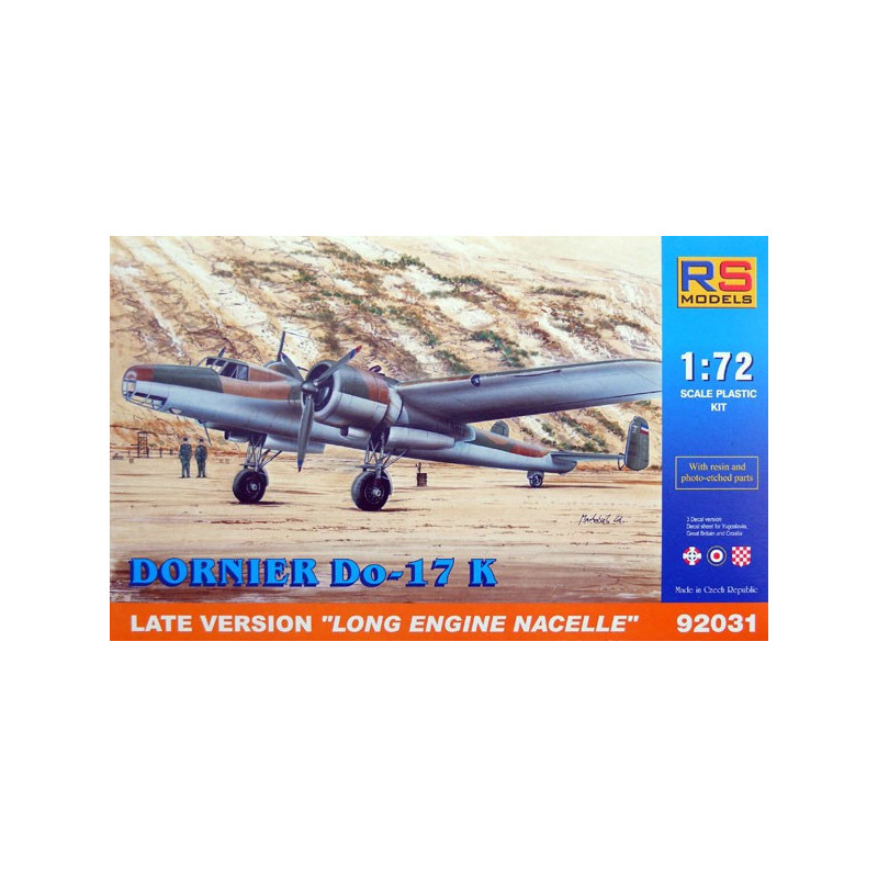 Do-17 K late version ,,long engine nacelle,,