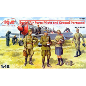 Soviet Air Foce Pilots and Ground Personnel (1943-1945)