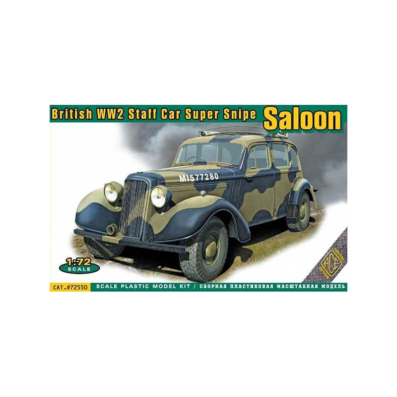 British WW2 Staff Car Super Snipe Saloon