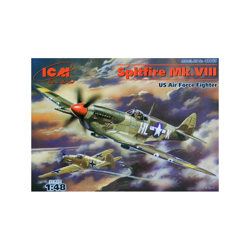 Spitfire Mk.VIII WWII USAF fighter