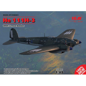 He 111H-3, WWII German Bomber