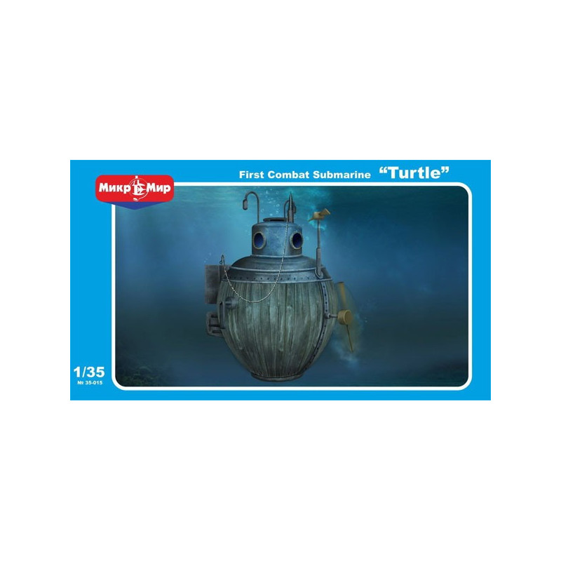 ,,Turtle,,  First combat submarine