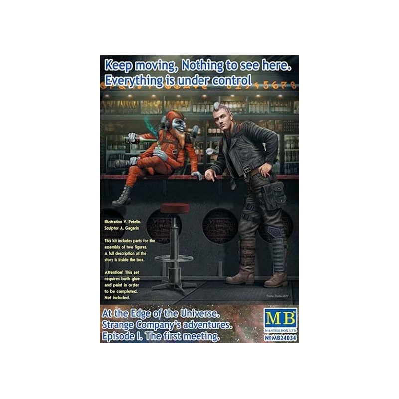 Strange Company’s adventures.Episode I.Keep moving, Nothing to see here. Everything is under c