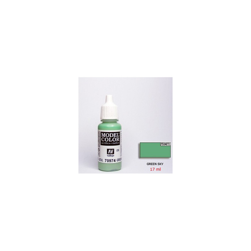 GREEN SKY  acrilic (17 ml)