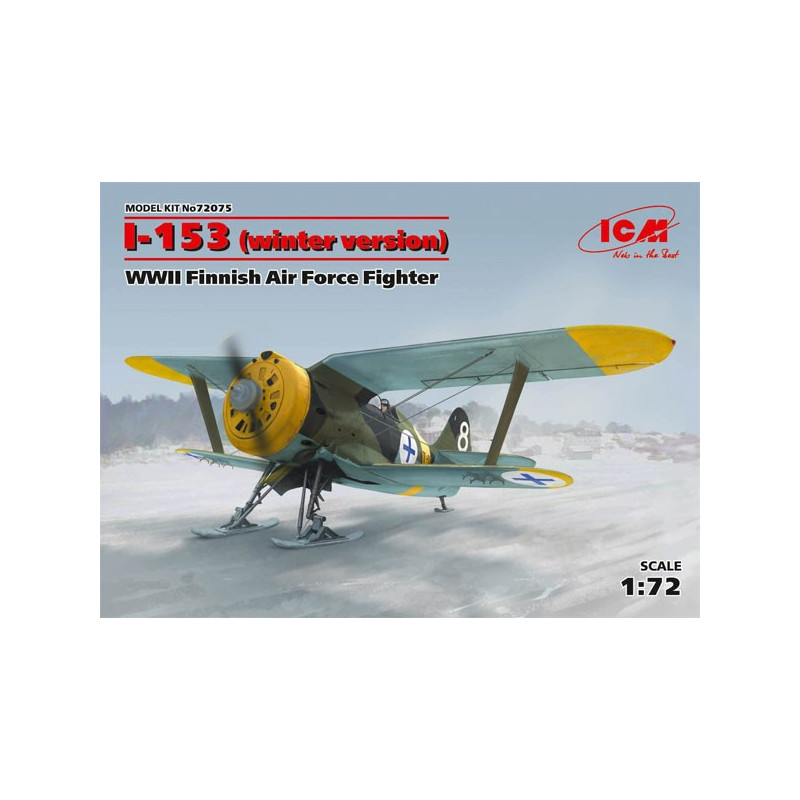 I-153, WWII Finnish Air Force Fighter (winter version)