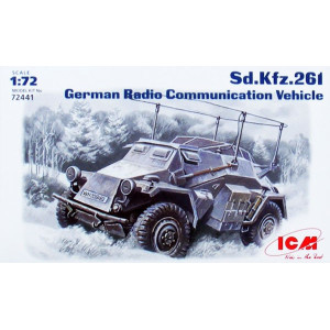 Sd.Kfz.261 WWII German radio communication vehicle