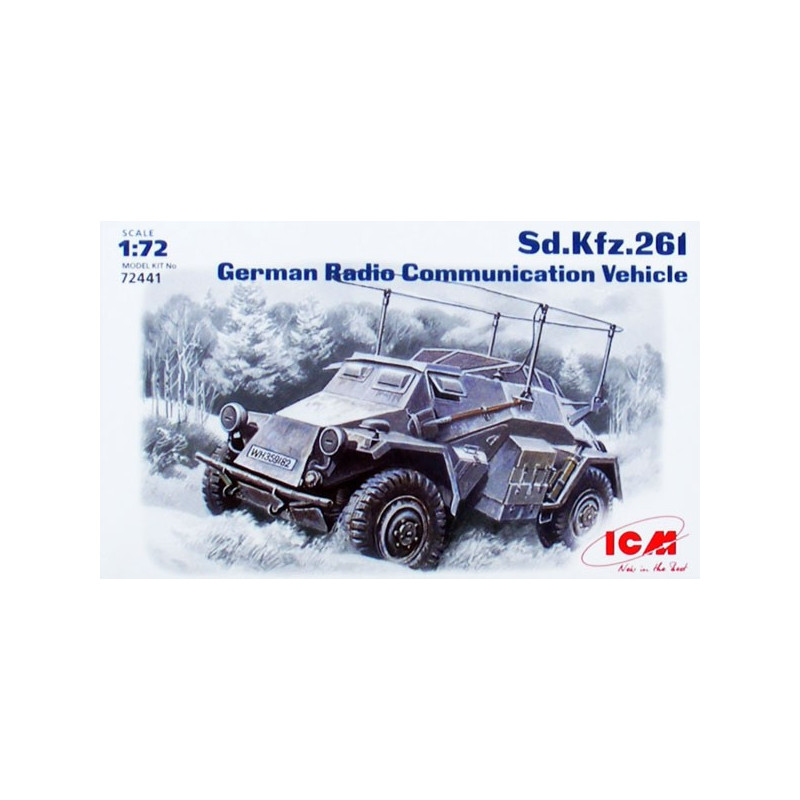 Sd.Kfz.261 WWII German radio communication vehicle