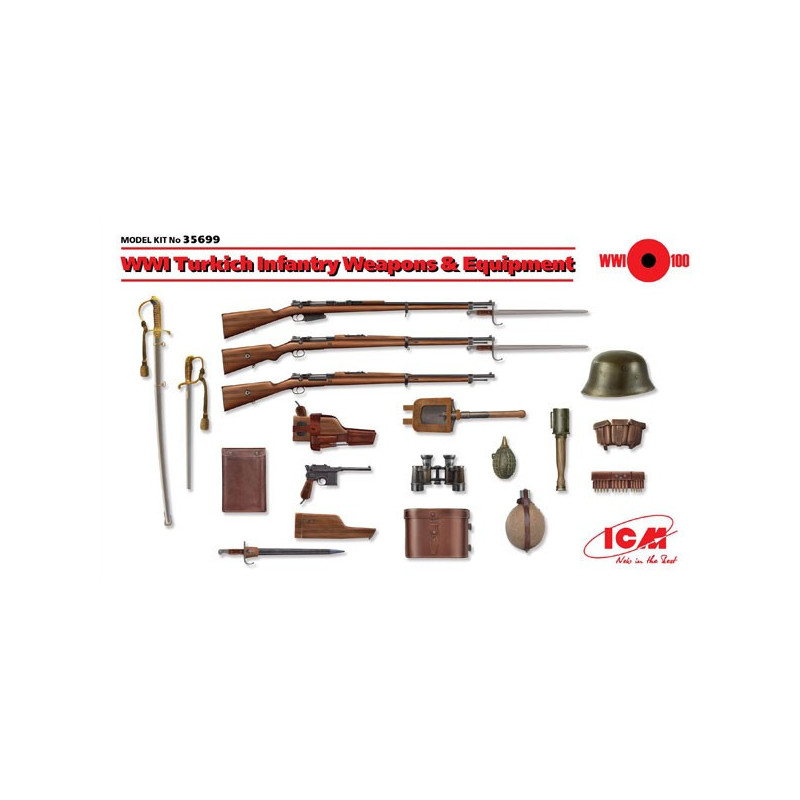 WWI Turkich Infantry Weapons & Equipment