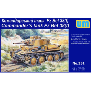 Command tank Pz. 38t