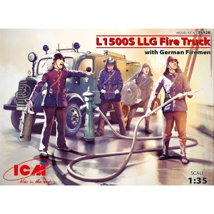 L1500S LLG Fire truck with firemen