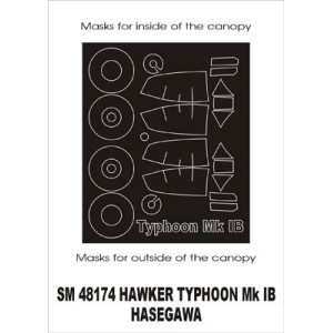 Hawker Typhoon Mk IB (Bubbletop) / Hasegawa