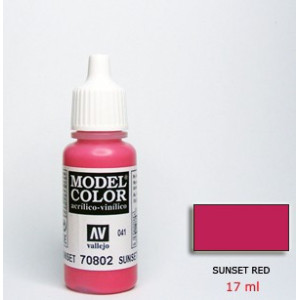 SUNSET RED  acrilic (17 ml)