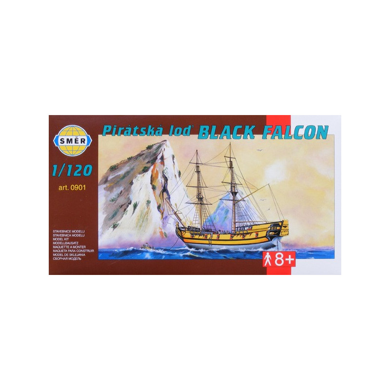 Piratic boat ,,BLACK FALCON,,