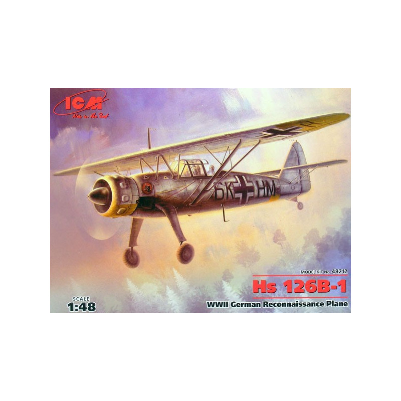 Hs 126B-1, WWII German Reconnaissance Plane