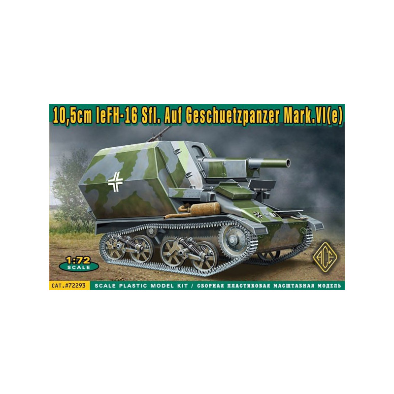 10,5cm leFH-16 Sfl. Auf Geschuetzpaner Mark.VI (e)