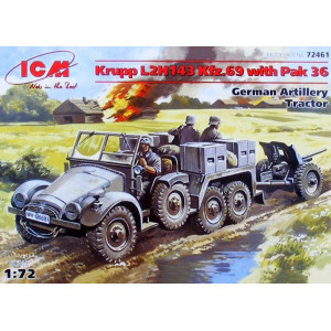 Krupp L2H143 Kfz.69 with Pak 36