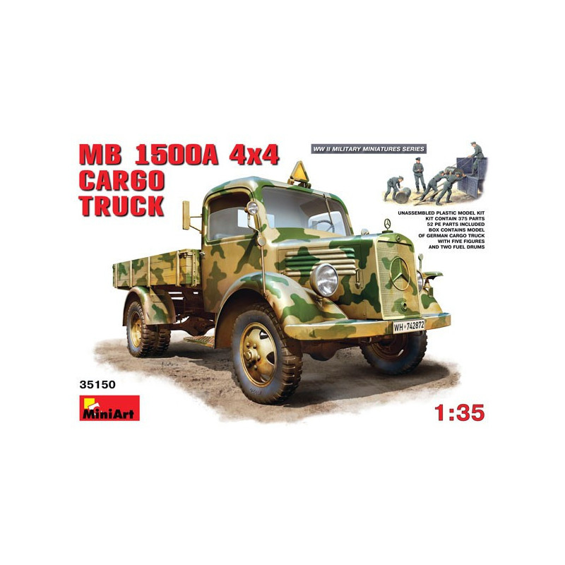 MB 1500A 4x4 CARGO TRUCK