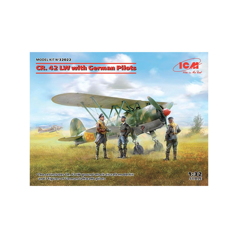 CR. 42 LW with German Pilots