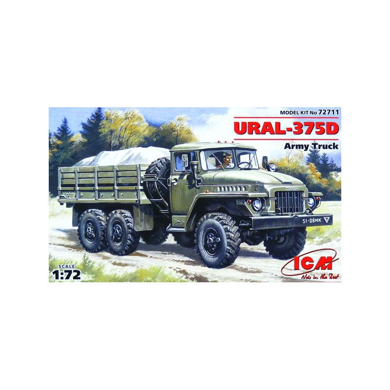 Ural-375D Soviet Army cargo truck