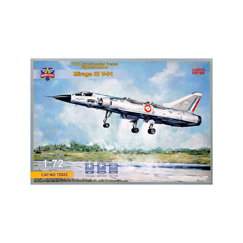 Mirage III V-01 French VTOL Fighter-bomber