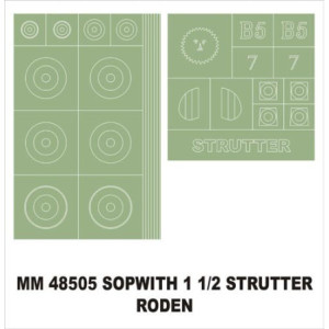 Sopwith 1 1/2 Strutter / Roden