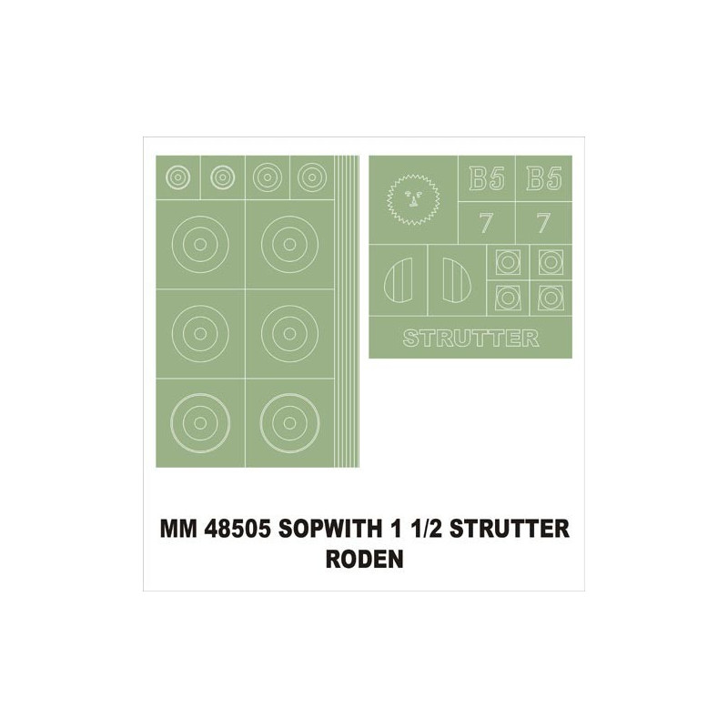 Sopwith 1 1/2 Strutter / Roden