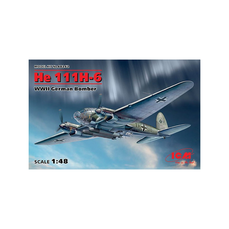 He 111H-6, WWII German Bomber