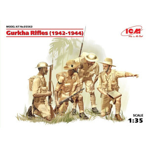 Gurkha Rifles (1944), (4 figures)