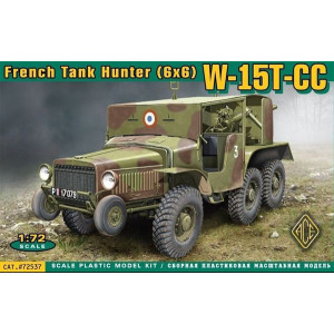 French tank hunter (6x6) W-15T-CC