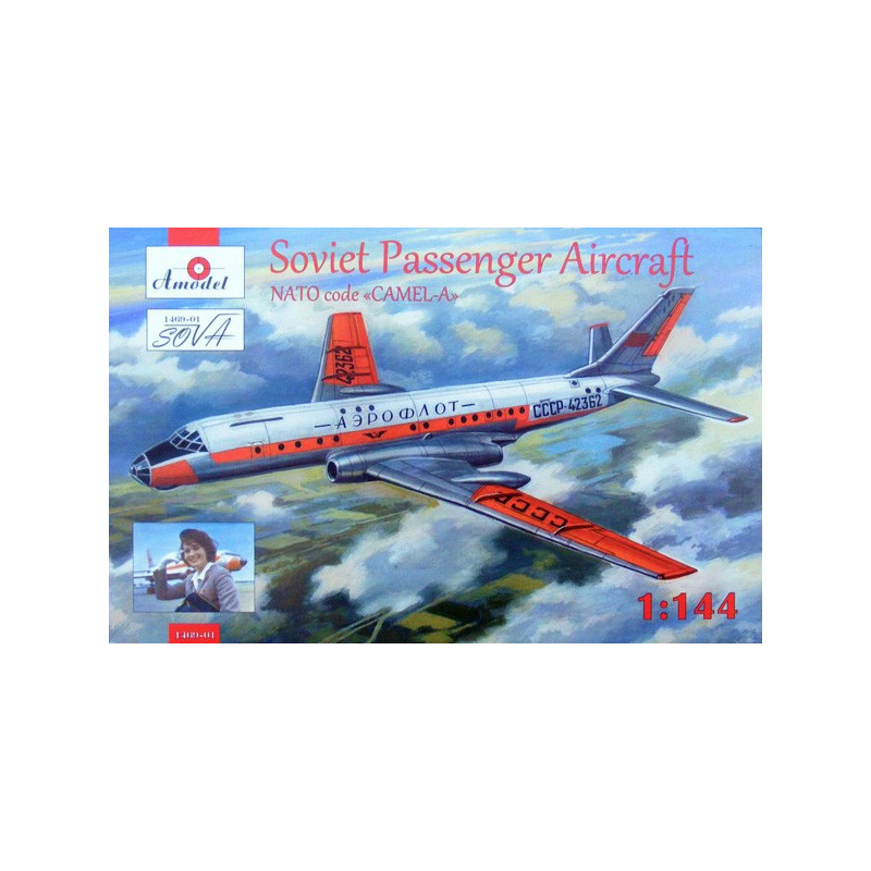 Tu-104A airliner, Aeroflot, kit2