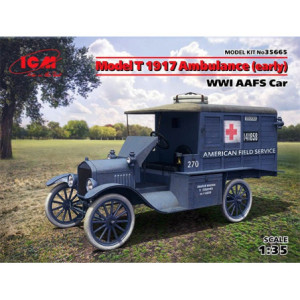 Model T 1917 Ambulance (early), WWI AAFS Car