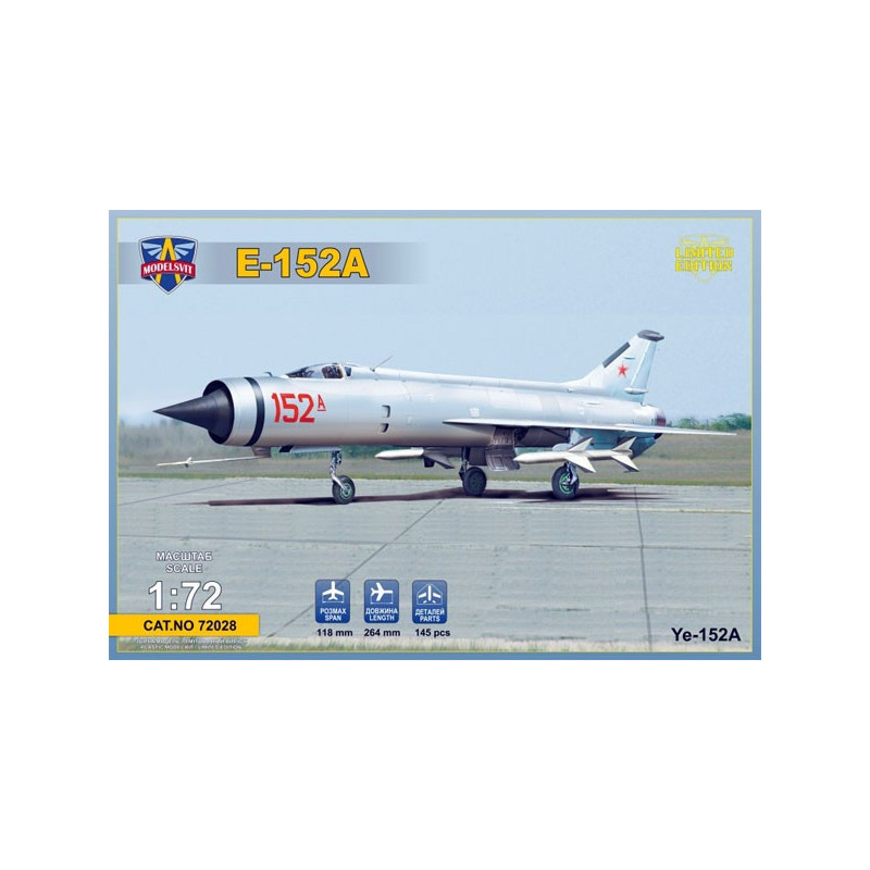 Ye-152A Soviet fighter