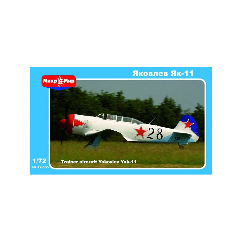 Yak-11 Soviet training aircraft