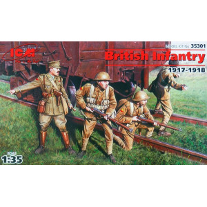 British infantry, 1917-1918