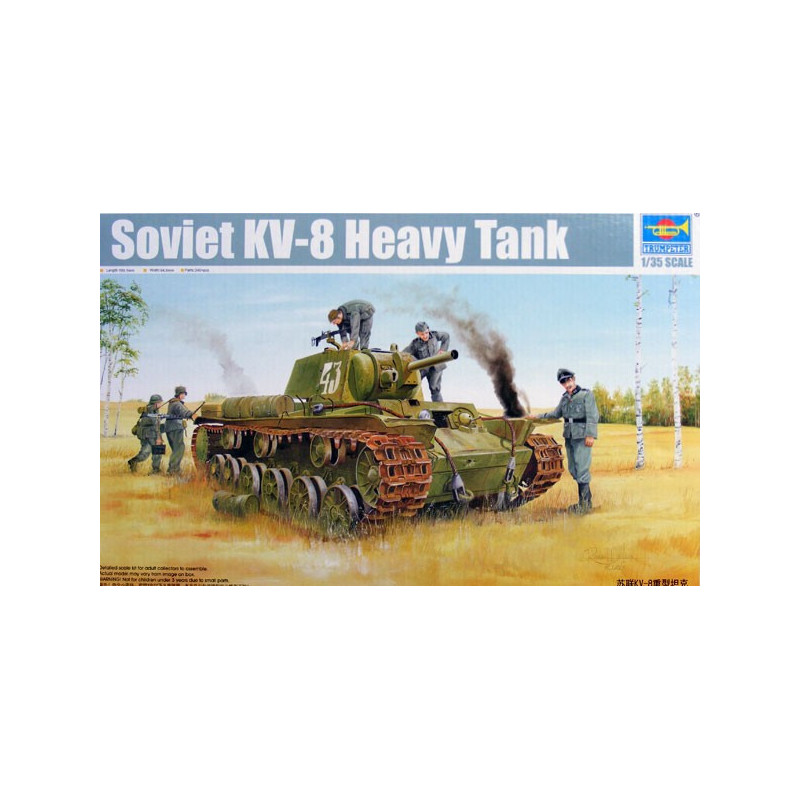 Soviet KV-8 Heavy Tank