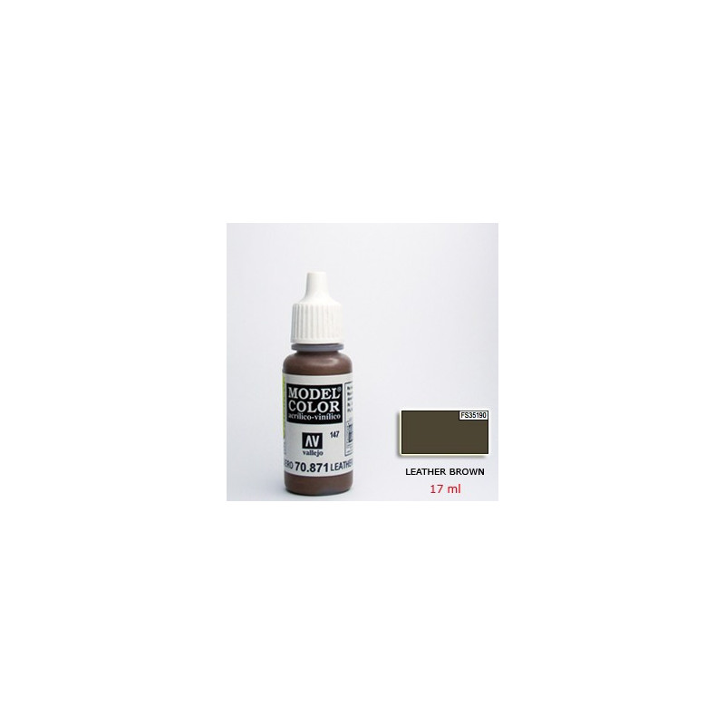 LEATHER BROWN  acrilic (17 ml)
